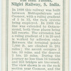 The Half Tunnel, Nilgiri Railway, S. India.