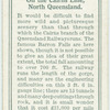 On the Cairns Line, North Queensland.
