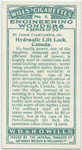 Hydraulic lift lock, Canada.