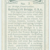 Rolling lift bridge, U.S.A.