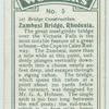 Zambesi Bridge, Rhodesia.