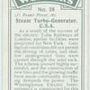 Steam turbo-generator, U.S.A.