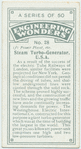 Steam turbo-generator, U.S.A.