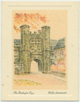 "The Bishop's Eye," Wells.