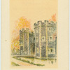 The palace gate house, Wells.