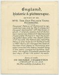 The Old Palace Yard, Richmond.