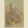 The clock tower, Hampton Court.