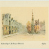 Balliol College & the Martyrs' Memorial, Oxford.