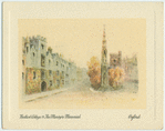 Balliol College & the Martyrs' Memorial, Oxford.