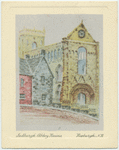 The abbey ruins, Jedburgh.