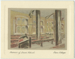 Interior of Lower School, Eton College.