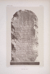 XXIIe dyn[astie]: Apis IV [né l'an 28 de Scheschonk III, mort à l'an 26 ans, l'an 2 de Pikhi]