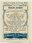 Pekin Robin.