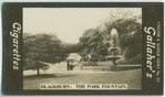 Blackburn: the Park Fountain.