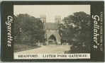 Bradford. Lister Park gateway.