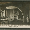 Manchester Town Hall: mayor's private dining room.
