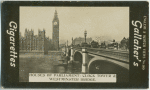 Houses of Parliament: Clock Tower & Westminster Bridge.