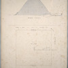 Second Pyramid. Section and plan.