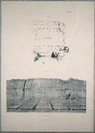 Fig. 1. Hieroglyphics on the rocks near the north-western angle; Fig. 2. Remains of quarries and hieroglyphics on the rock to the northward.