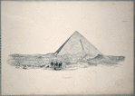 Third Pyramid. Picturesque view.