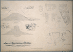 Pyramids of Dashoor: map, views, sections of northern and southern brick pyramids, and hieroglyphics