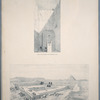 Fig. 1. View of the building in Col. Campbell's tomb; Fig. 2. View of Col. Campbell's tomb.