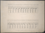 Sarcophagus found in Col. Campbell's tomb (now in the British Museum): hieroglyphical characters and deities on the left side.