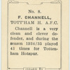 F. Channell, Tott[ing]ham H[otspurs] A.F.C.