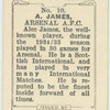 A. James, Arsenal A.F.C.