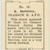 R. McPhail, Glasgow R[angers] A.F.C.