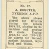 J. Coulter, Everton A.F.C.