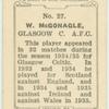 W. McGonagle, Glasgow C[eltic] A.F.C.