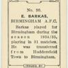 E. Barkas, Birmingham A.F.C.