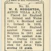W.E. Houghton, Aston Villa A.F.C.