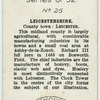 Leicestershire.