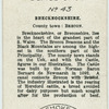 Brecknockshire.