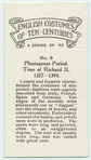 Plantagenet period. Time of Richard II. 1377-1399.