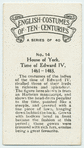 House of York. Time of Edward IV. 1461-1483.