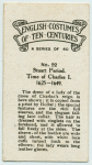 Stuart period. Time of Charles I. 1625-1649.