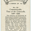 Commonwealth. Time of the Cromwells. 1649-1660.