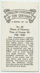 House of Hanover. Time of George III. 1760-1820.