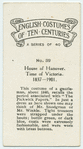 House of Hanover. Time of Victoria. 1837-1901.