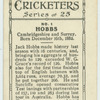 Jack Hobbs.