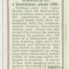 A gentleman, about 1690.