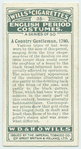 A country gentleman, 1780.