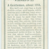 A gentleman, about 1793.