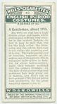 A gentleman, about 1793.