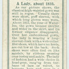 A lady, about 1810.