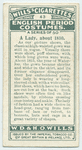 A lady, about 1810.