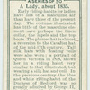 A lady, about 1835.